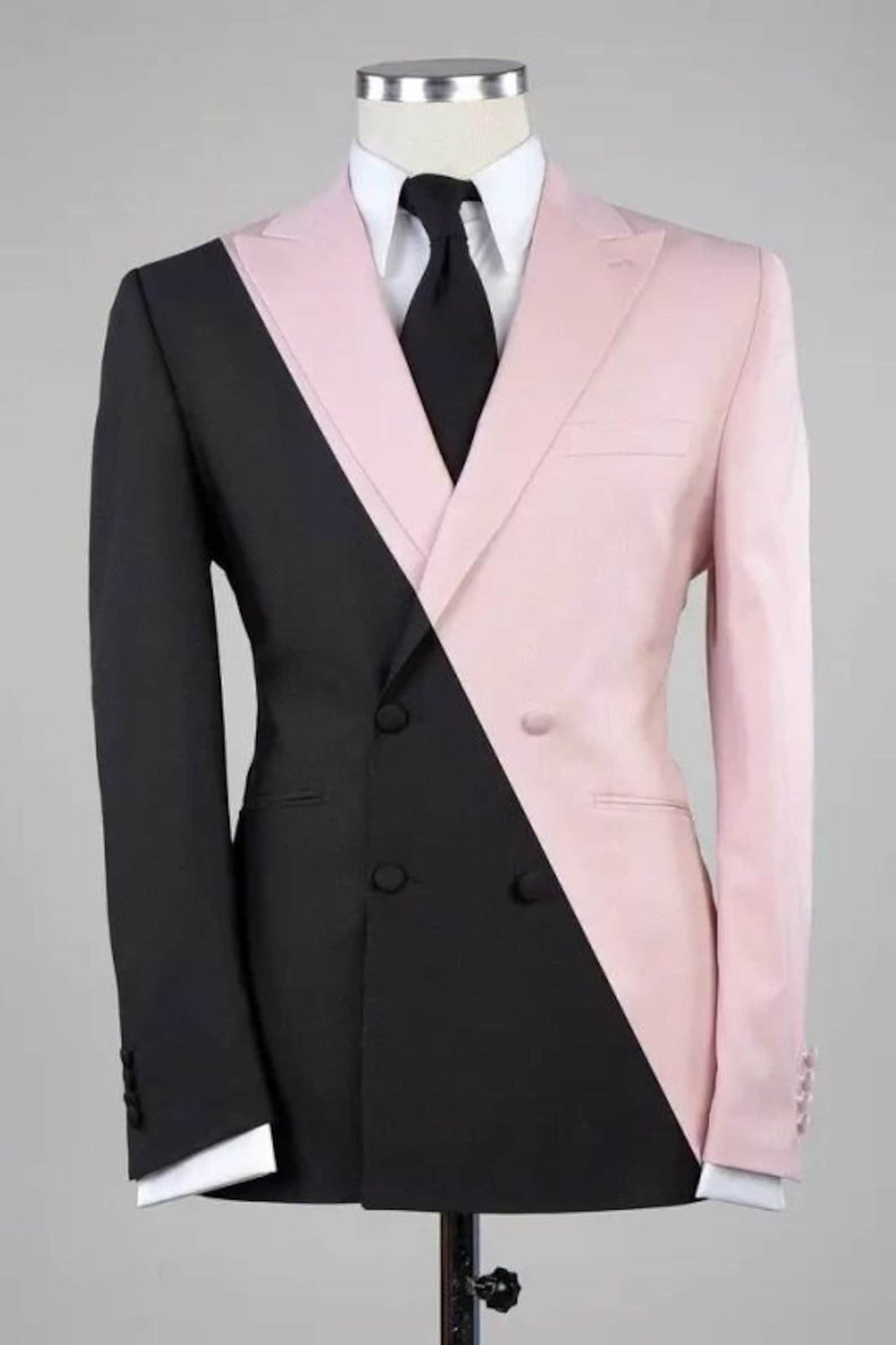 Madhu Couture Patterned Double Breasted Men's Suit, Royal Double Breasted Men's Suit, Groom Suit, Wedding Suit for Men, Formal Men's Wear