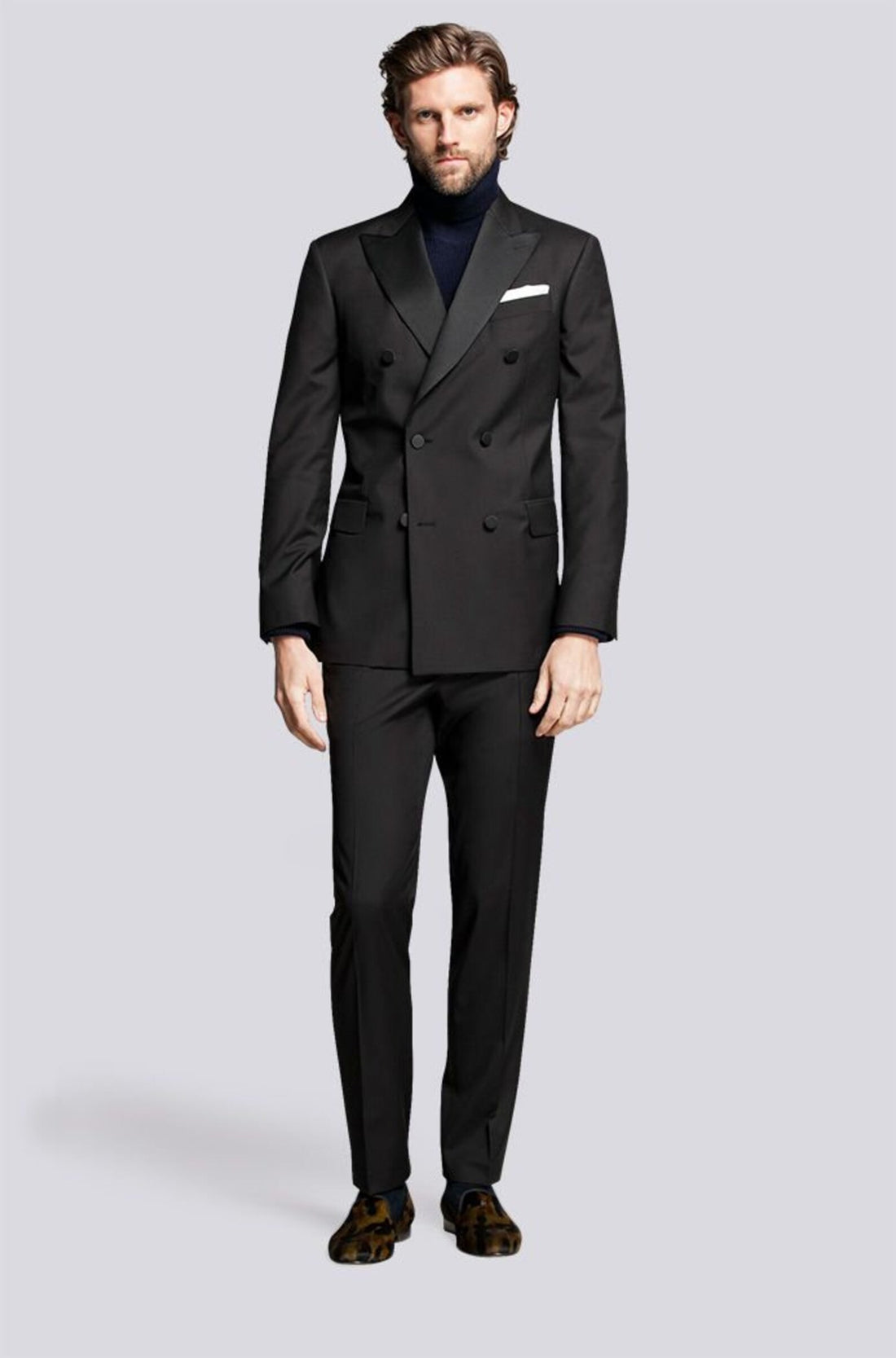 Madhu Couture Black Coat Pant Designer Formal Fashion Wedding 2 Piece Groom Party Wear Coat Pant Suit For Men.