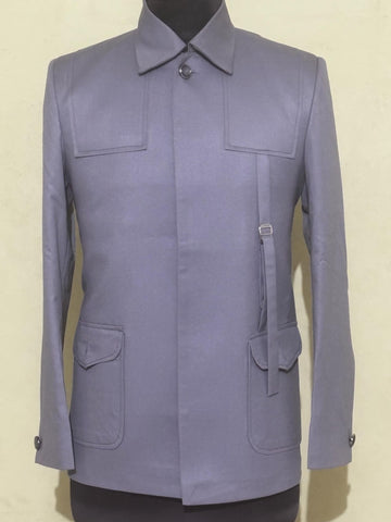 Gray Safari Suit for Men