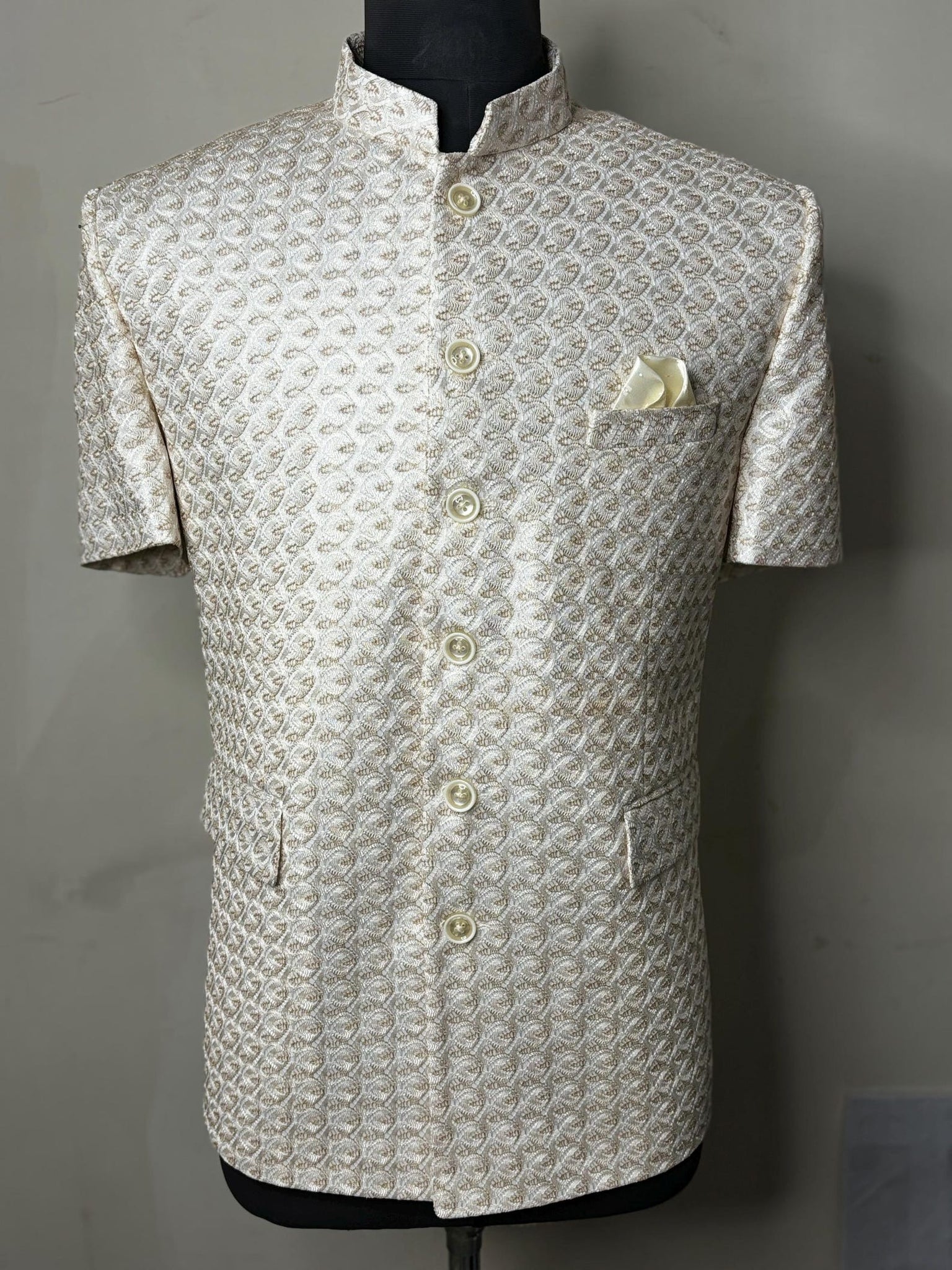 Ivory Safari Suit for Men