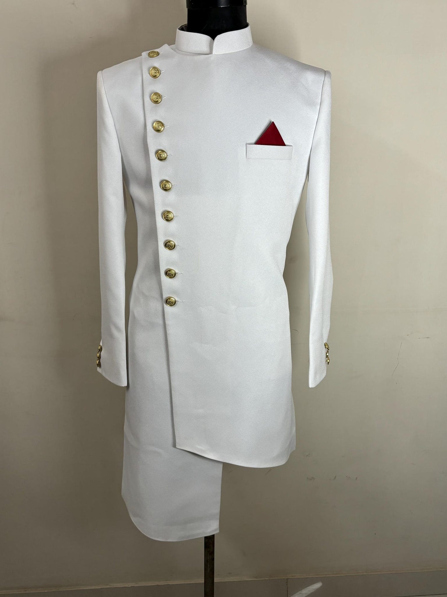 Madhu Couture Indian Ethnic Designer Sherwani Pajama Set Traditional Royal Designer Wear Embroidered Sherwani For Groom