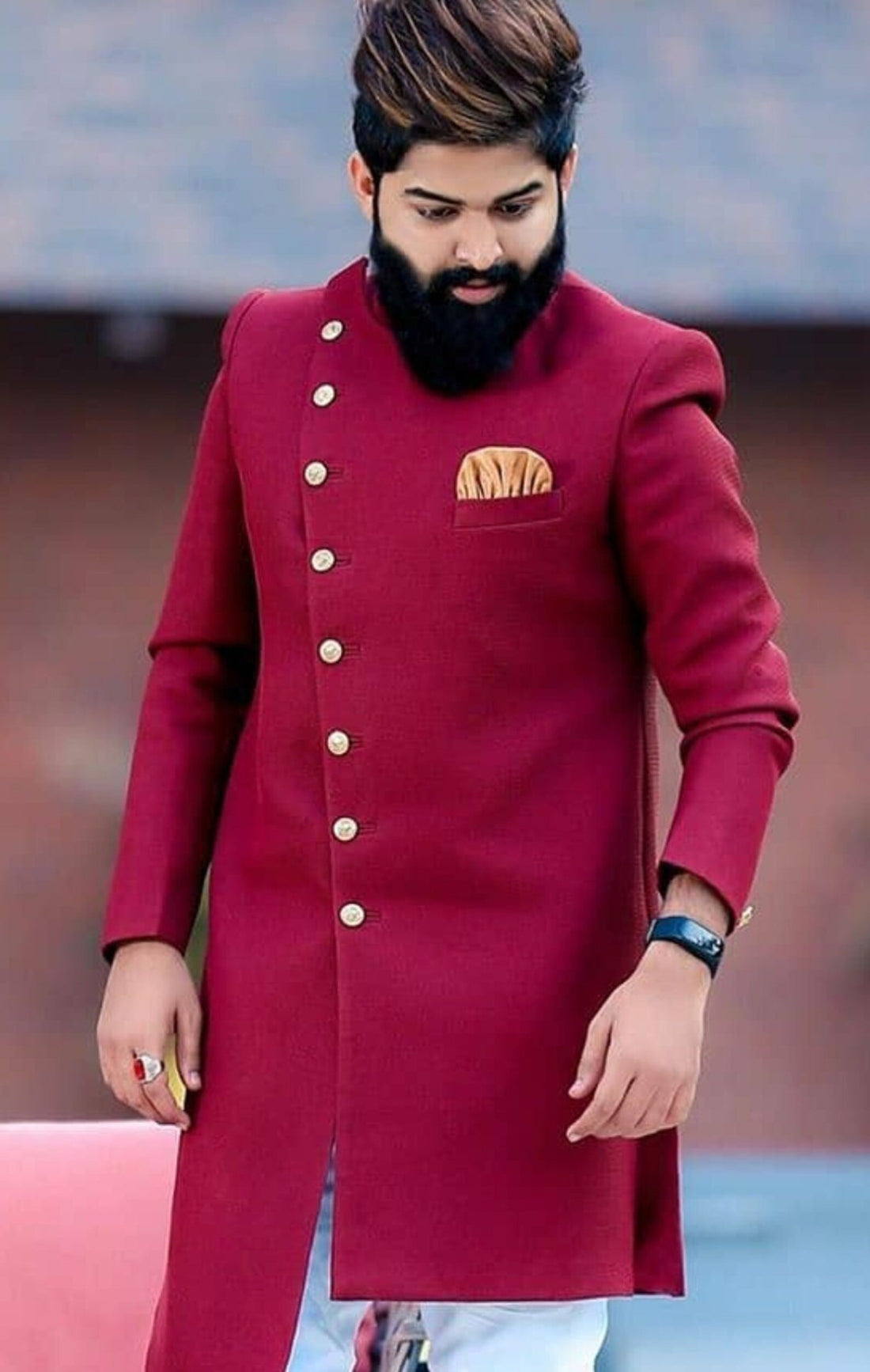 Madhu Couture Indian Designer Party Wear Wedding Indowestern Ethnic Wear Traditional Festive Wedding outfits For Men.