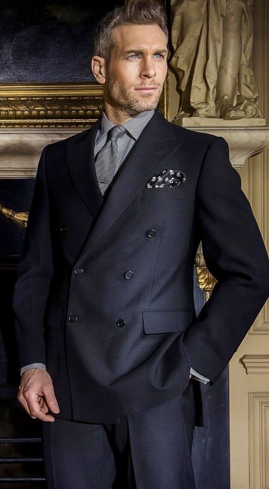 Madhu Couture Stylish Partywear Indian Wedding Designer Tuxedo Suit Coat With Pant For Men.