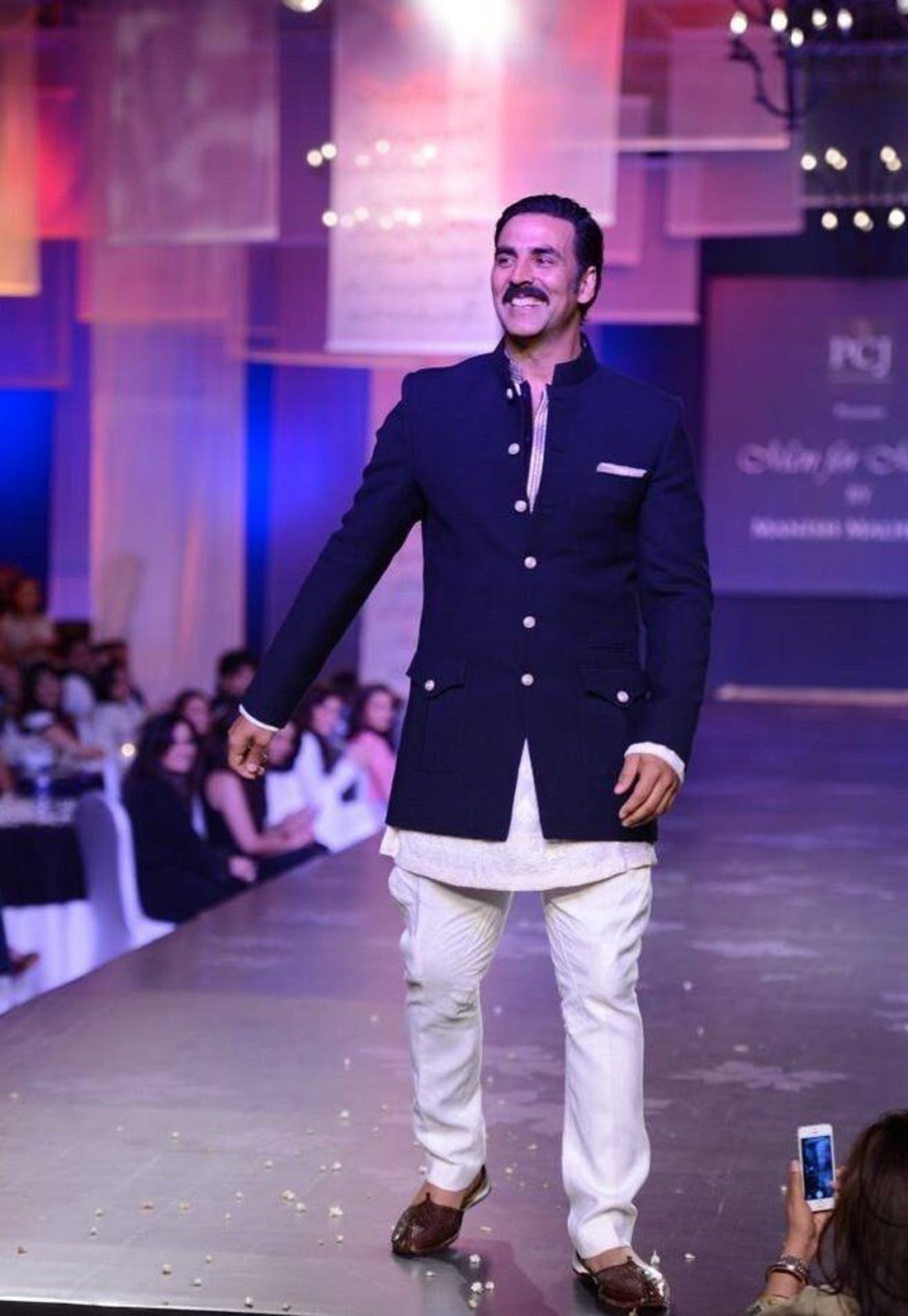 Madhu Couture Blue Jodhpuri Indian With Kurta Pajama Set Beautiful Exclusive Prince Suit Bhandhgala Coat Pant Suit Pant For Men