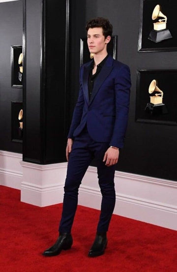 Madhu Couture New Stylich Designer Partywerar Slim Fit Tuxedo Suit for Men.