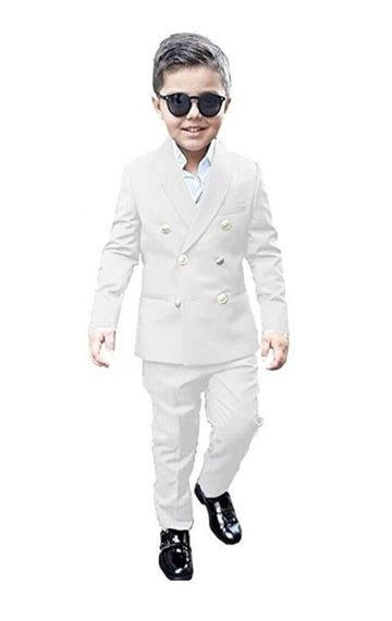 Madhu Couture New Stylish Formal Designer Collection of Boys Kids 3 Pc Coat, Pant and Jacket Set.