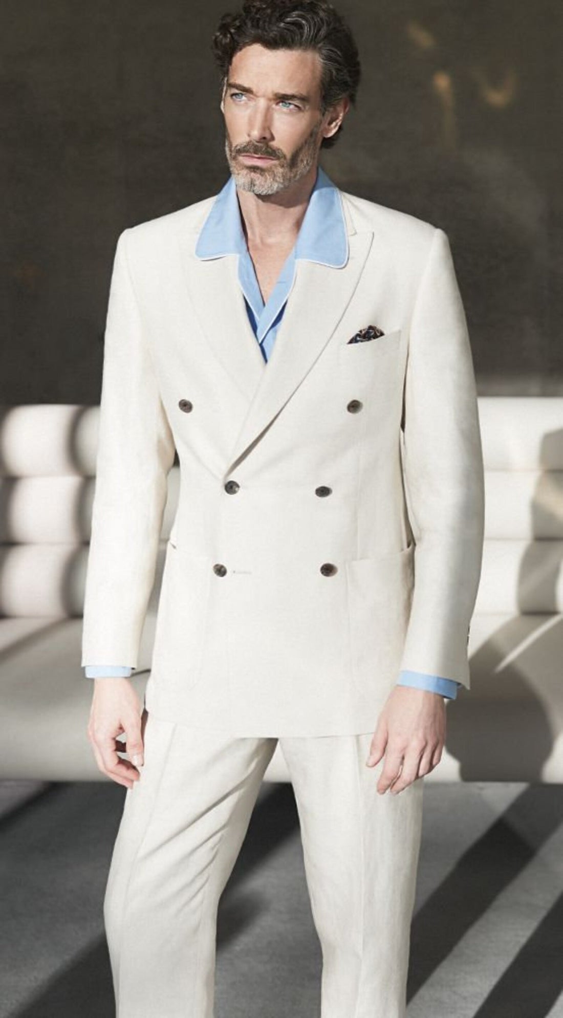 Madhu Couture White Coat Pant Designer Formal Fashion Wedding 2 Piece Groom Party Wear Coat Pant Suit For Men.